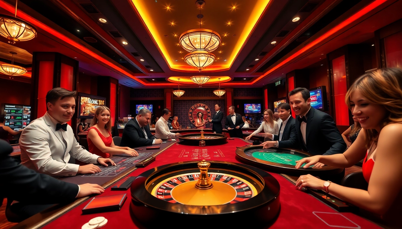 Exciting live casino action at 123b.faith with engaging dealers and players.