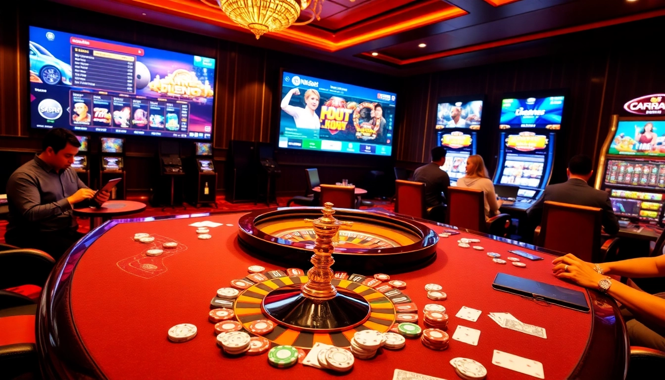 Experience the thrill of nk88 bet with vibrant online casino gaming visuals.