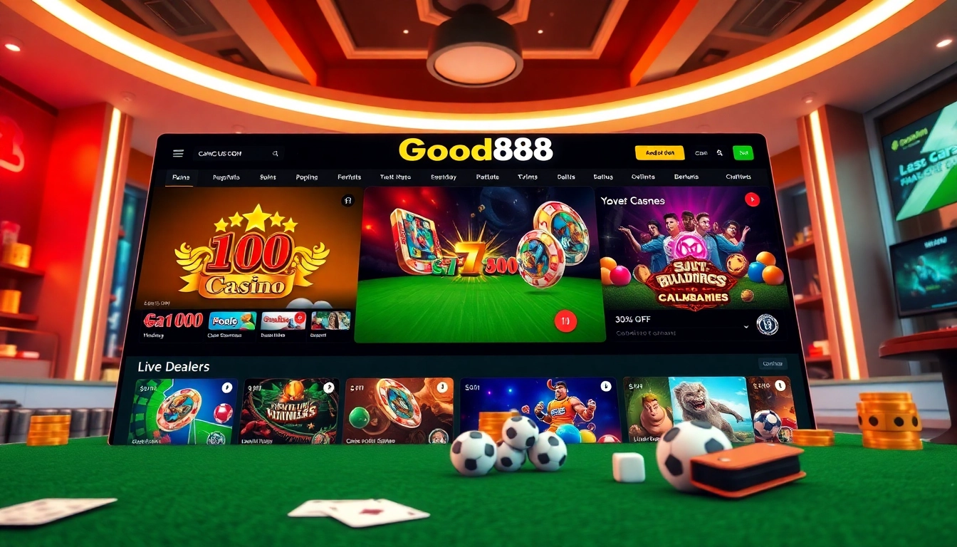 Experience the thrill of betting at good88.hu.net with vibrant casino games and sports options.